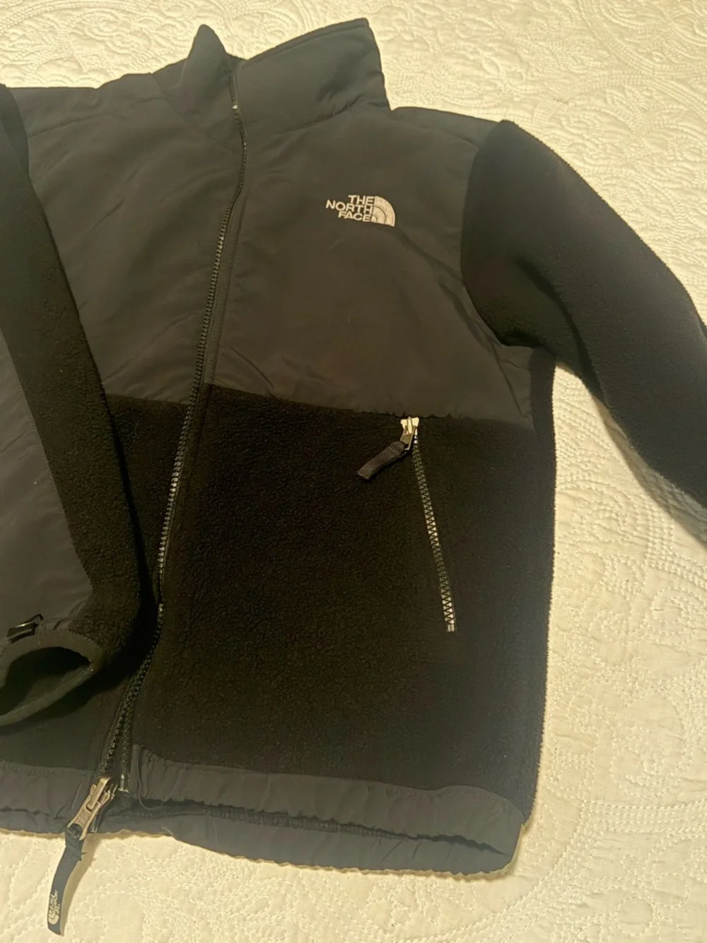 The‎ North Face Kids Black  Fleece Jacket M